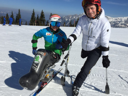 Skifahren ist ein Genuss.