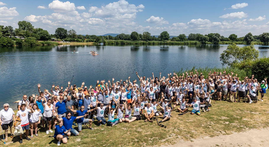 AmpSurfcamp 2023: 160 Teilnehmer:innen am St. Leoner See